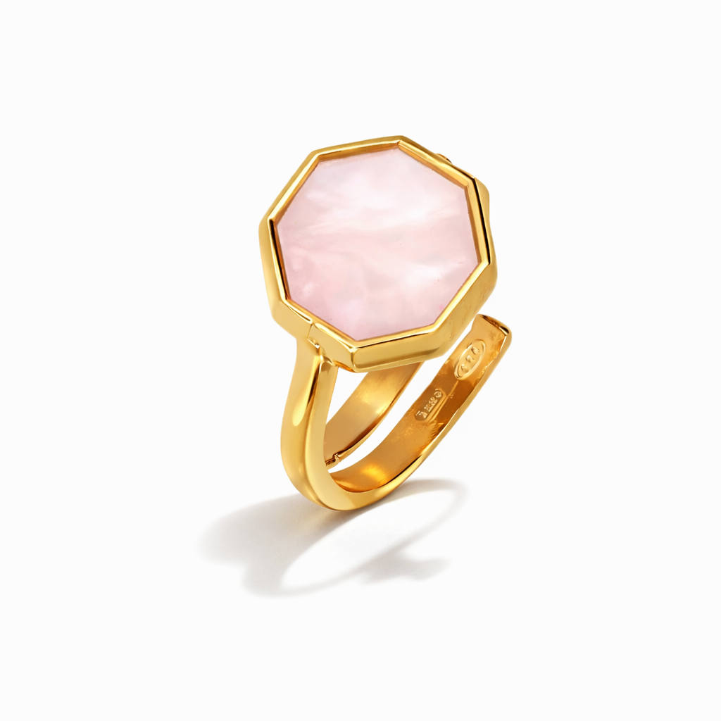 Anello con Madreperla Rosa - Icona