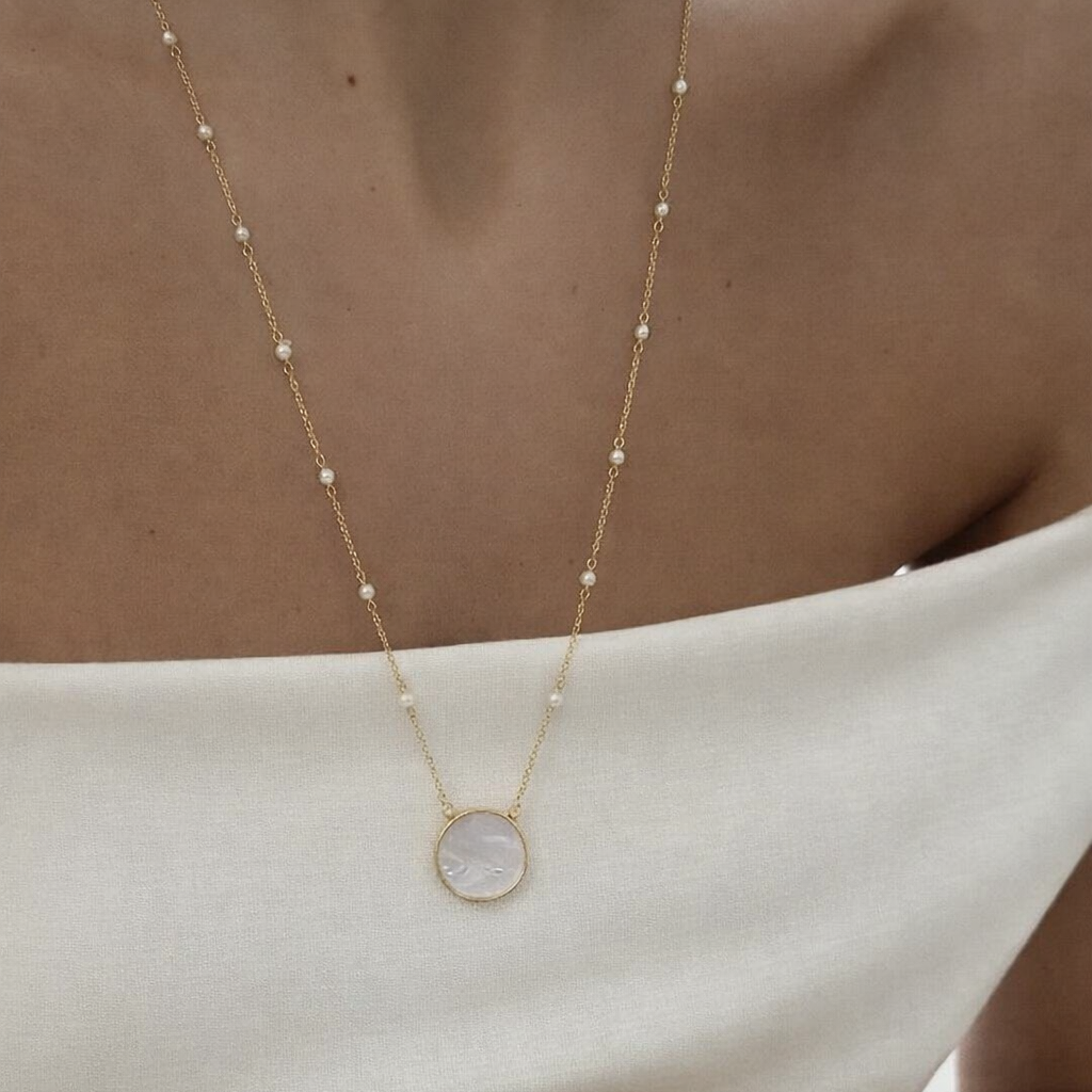 Collana pendente Medio Madreperla | Safari