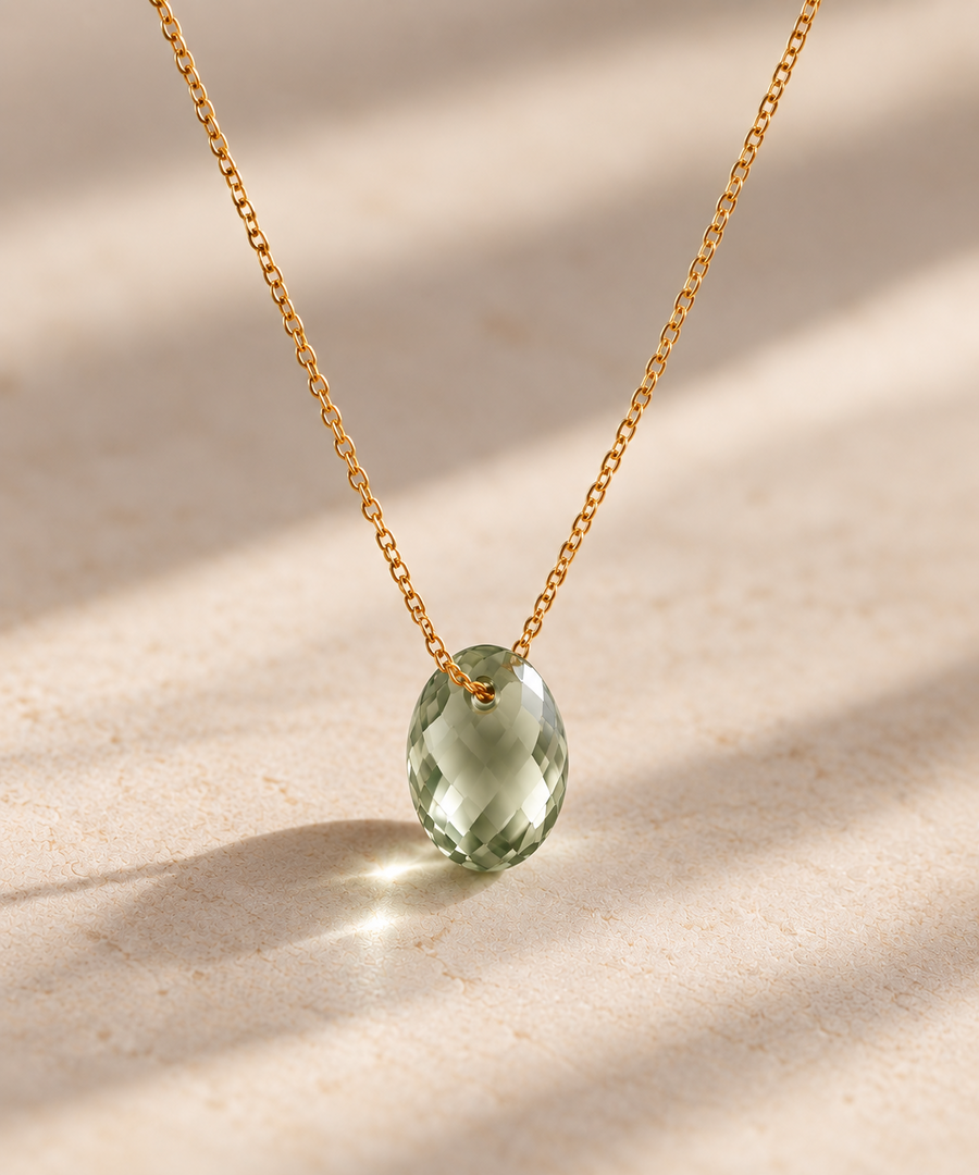 Prasiolite (ametista verde)