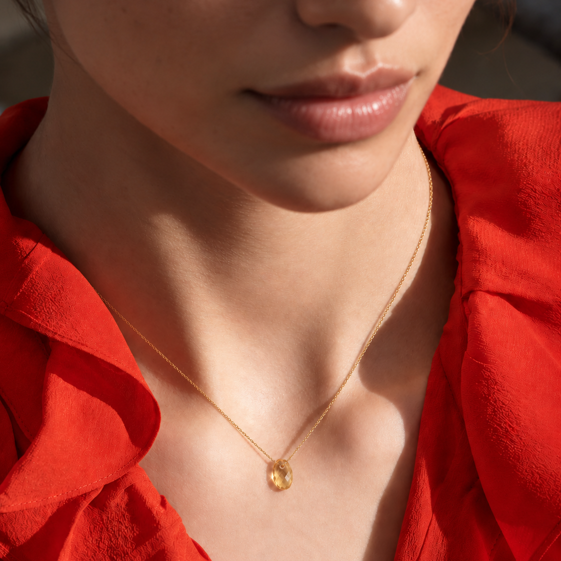 Collana Sospesa - Pietre naturali