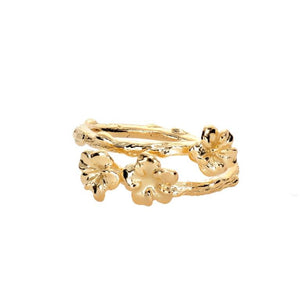 Adjustable ring with little flowers | Viva la Vida